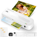 A4 Laminator Machine 3-in-1 Hot Cold Thermal Laminator for Office & Home