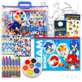 Sonic the Hedgehog Drawing and Painting Art Kit for Kids - Creative Craft Set with Stickers & Coloring Book