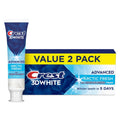Whitening Toothpaste with Fluoride - Arctic Fresh Mint Flavor, 3.3 oz Tubes - Pack of 2