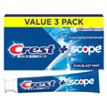 Crest Multi Pack Mint Fluoride Toothpaste - Dual Blast Scope Freshness, 3-Pack