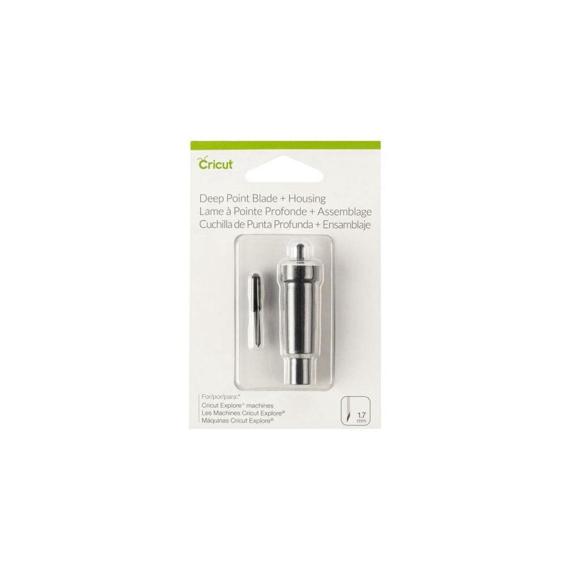 Deep-Point Blade with Housing for Cricut Maker and Explore Cutting Thick Materials