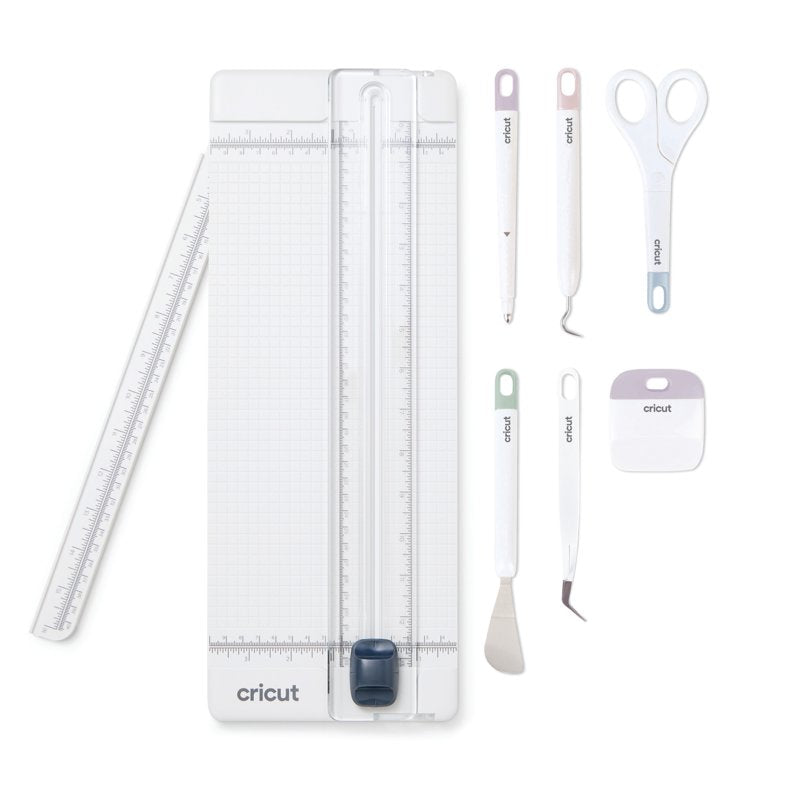 Crafting Tool Set for Cricut Machines - 7-Piece Vinyl, Paper, Iron-On