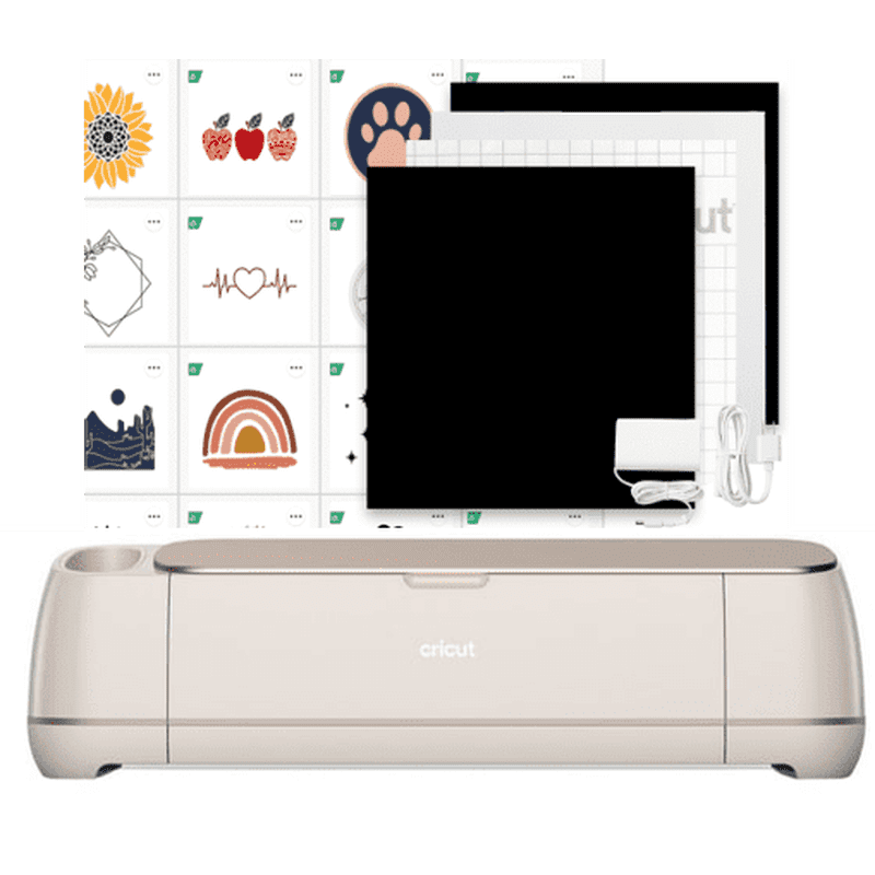 Cricut Maker 4 Smart Cutting Machine Bundle with Digital Content & Accessories
