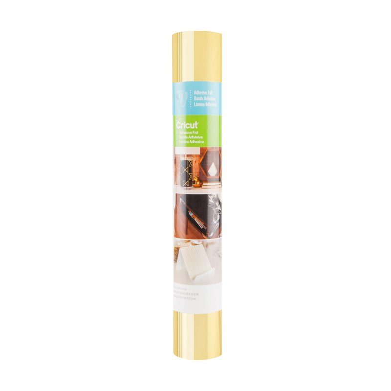 Removable Metallic Gold Vinyl Roll 12x48 for Cricut Cutting Machines