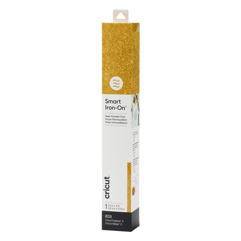 Cricut Smart Iron-On Glitter Heat Transfer Vinyl Roll - Multiple Colors