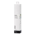 Self-Adhesive Glitter Iron-On Vinyl for Cricut Machines - 13 Inch x 9 Ft, White