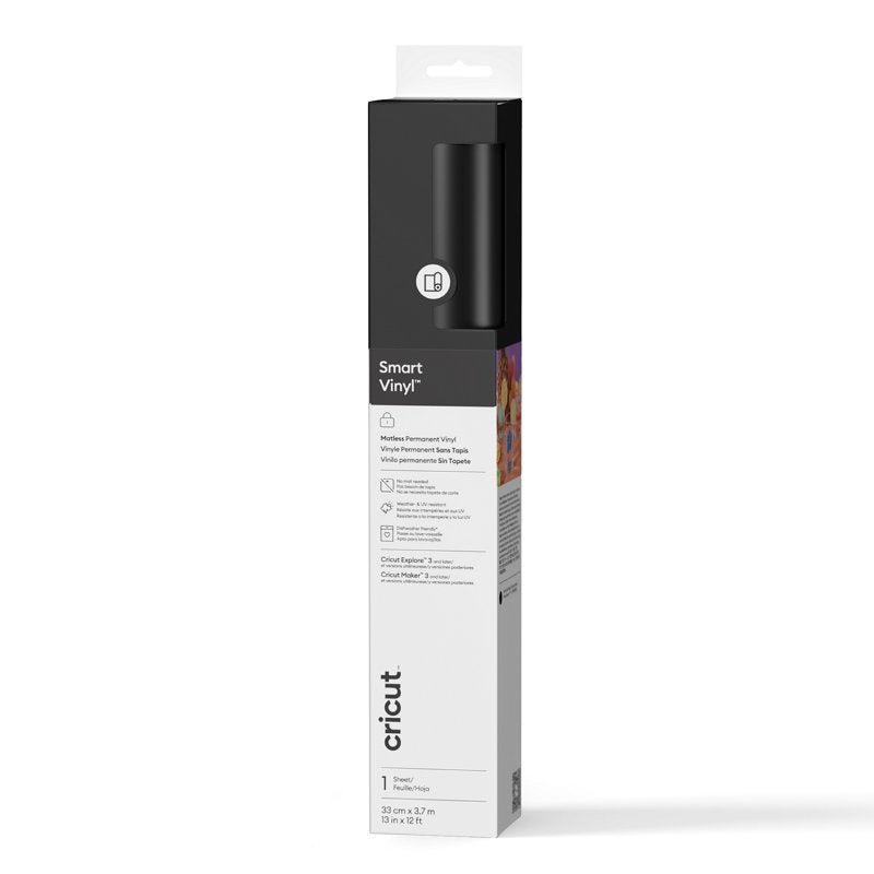 Permanent Smart Vinyl Roll - Water & UV Resistant, No Mat Needed, 13 x 12 ft