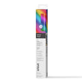 Permanent Shimmer Vinyl Roll 13x36 Inches for DIY Crafts Rainbow