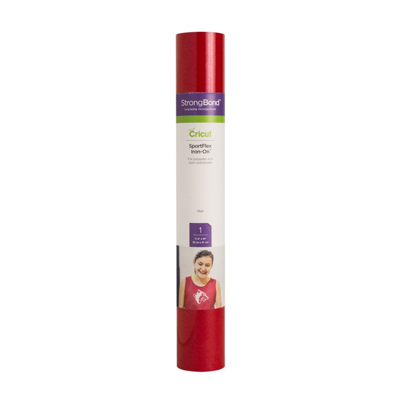 SportFlex Iron-On Vinyl for Polyester & Nylon Activewear - 11.8 x 24 Inches