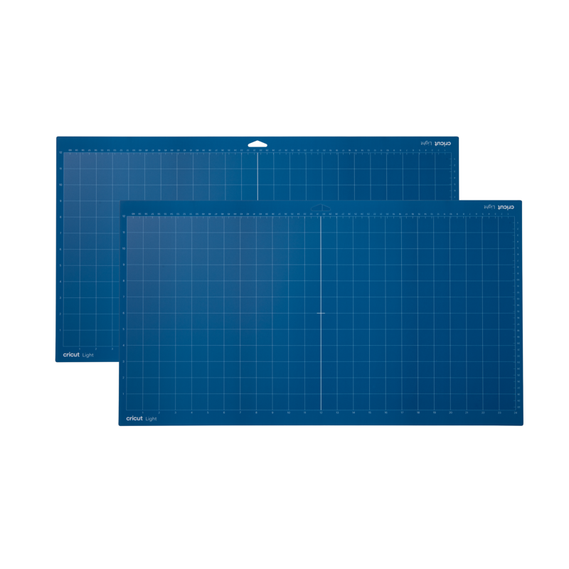 Light Grip Cutting Mat for Cricut Venture - 24 x 12 Inches, 2 Pack