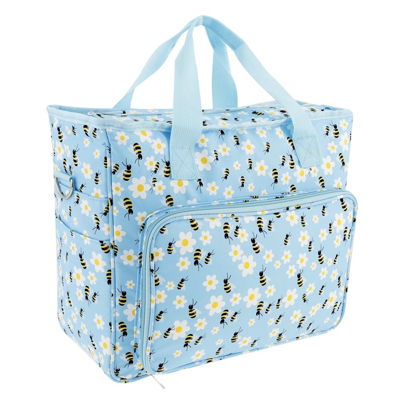 Large Capacity Yarn Storage Bag with Shoulder Strap - Portable Knitting & Crochet Organizer