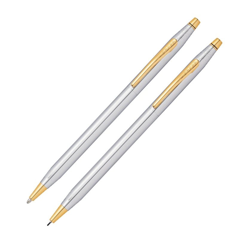 Cross Classic Century Refillable Ballpoint Pen and 0.7mm Pencil Set with Gift Box