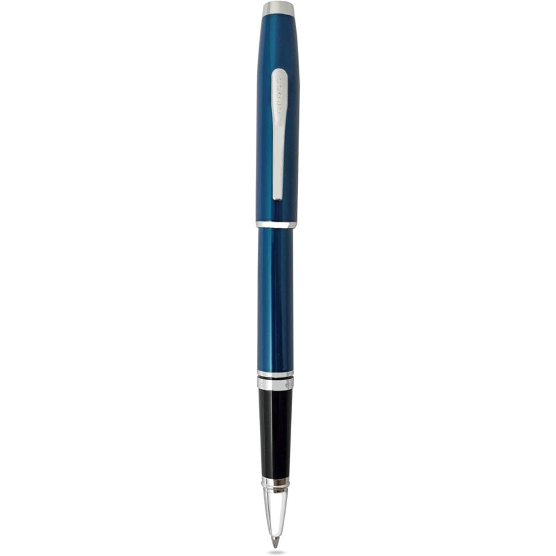 Cross Coventry Blue Lacquer Rollerball Pen - Elegant Writing Instrument