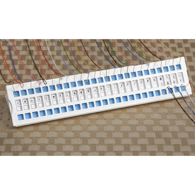 Cross-Stitch Needle Organizer - Holds 50 Needles with Code Cards