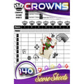 Crowns Score Sheet Book - Pocket Size 6 x 9 Inches, Paperback