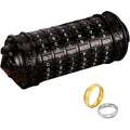 Cryptic Puzzle Lock Box with Hidden Compartments - Romantic Gift, Multiple Colors