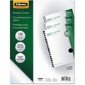 Crystals Clear PVC Document Covers - Letter Size, 100 Pack