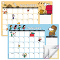 Peanuts Desk Calendar Pad 2027–2028 Large 11x16.25 Inch 24-Month Office Organizer