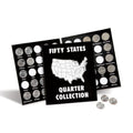 50 States Quarter Album - Hardcover Coin Display & Collection Holder