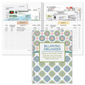 Spiral Bill Paying Organizer - 14 Pocket File Folder with Receipt Storage