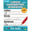 Kids Cursive Handwriting Practice Workbook Ages 7-12 - Tracing & Letter Writing