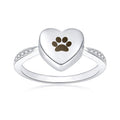 Personalized Cremation Ring for Ashes - Memorial Keepsake with Icon or Text Engraving