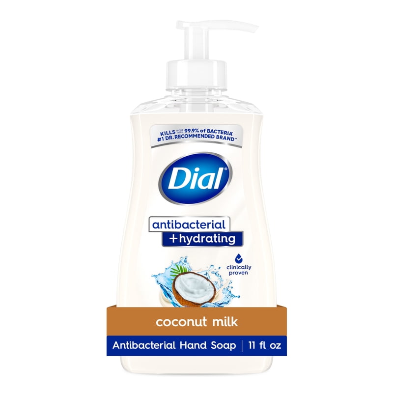 Antibacterial Hydrating Coconut Milk Liquid Hand Soap - 11 oz