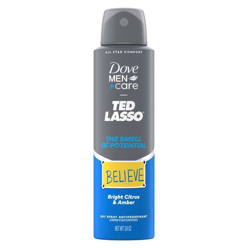Dove Men+Care Ted Lasso Limited Edition 72H Deodorant Spray - Neutralizes Odor & Sweat