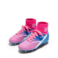 Dream Pairs Kids Soccer Cleats - 1 Little Kid Pink/Blue/White - Toddler to Big Kid
