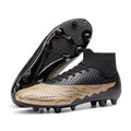 Dream Pairs Men’s High-Top Soccer Cleats - Firm Ground/AG Indoor Outdoor 12 Black Brown
