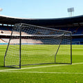 DSstyles 12x6 ft Heavy Duty Soccer Goal with 1.97" galvanized metal frame, weatherproof powder coat