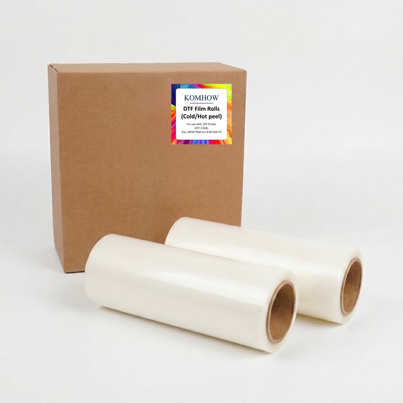 A3 DTF Transfer Film 60 Sheets for DIY T-Shirt Printing - Matte Clear PET