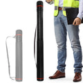 Extendable Waterproof Poster Tube with Shoulder Strap - 25 to 40 Inch Art & Blueprint Storage
