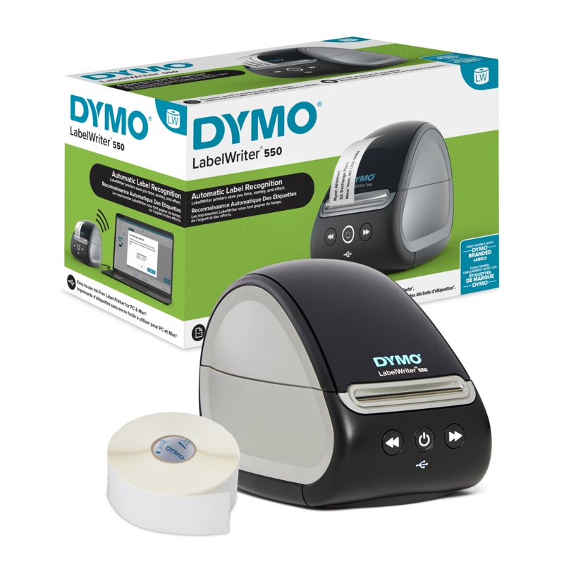 DYMO LabelWriter 550 Thermal Label Printer for Address Shipping & Barcode Labels