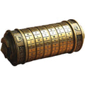 Mini Cryptex Lock Box for Romantic Gifts - Da Vinci Code Style, All Colors