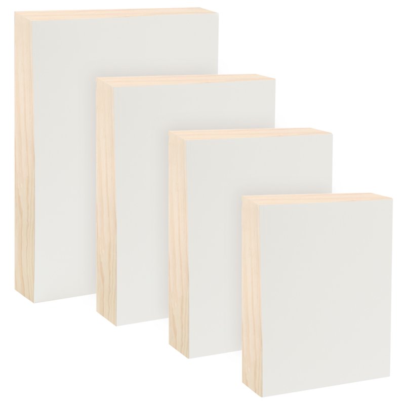 Art Panel Bundle for Painting & Mixed Media - Textured Gesso Surface