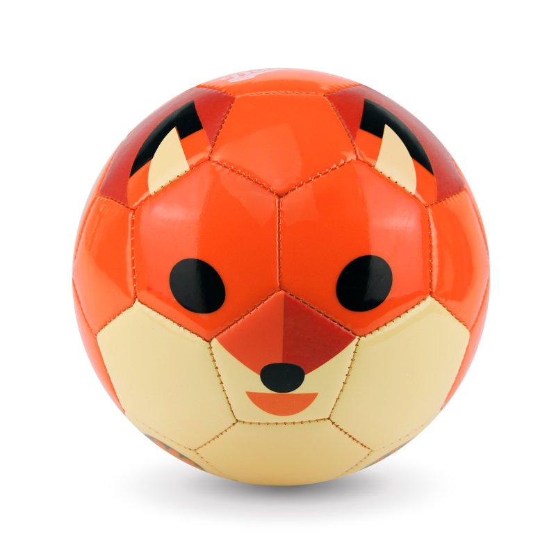 Daball Kid Size 1 Soccer Ball with Pump - Fox Variation