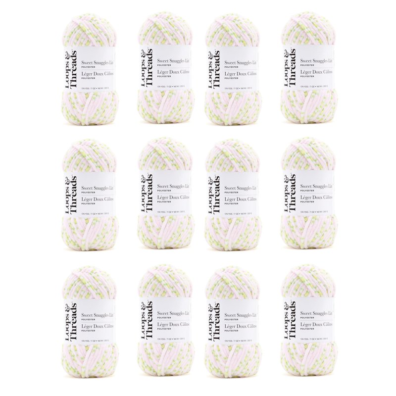 Bulky Yarn Pack for Knitting Crochet & Weaving - 12 Bright Colors