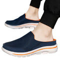 Men's Slip-On Mule Shoes - Comfortable Backless Sneakers for Walking and Running