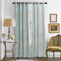 Semi-Blackout Jacquard Curtain Panel 60x100 Inches - Reims by Dolce Mela