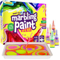 Marbling Paint Art Kit for Kids - Water Painting Craft Set for Ages 6-12