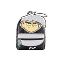 Danny Phantom Mini Backpack - Small Travel Bag with Adjustable Straps, Black, 11 Inch