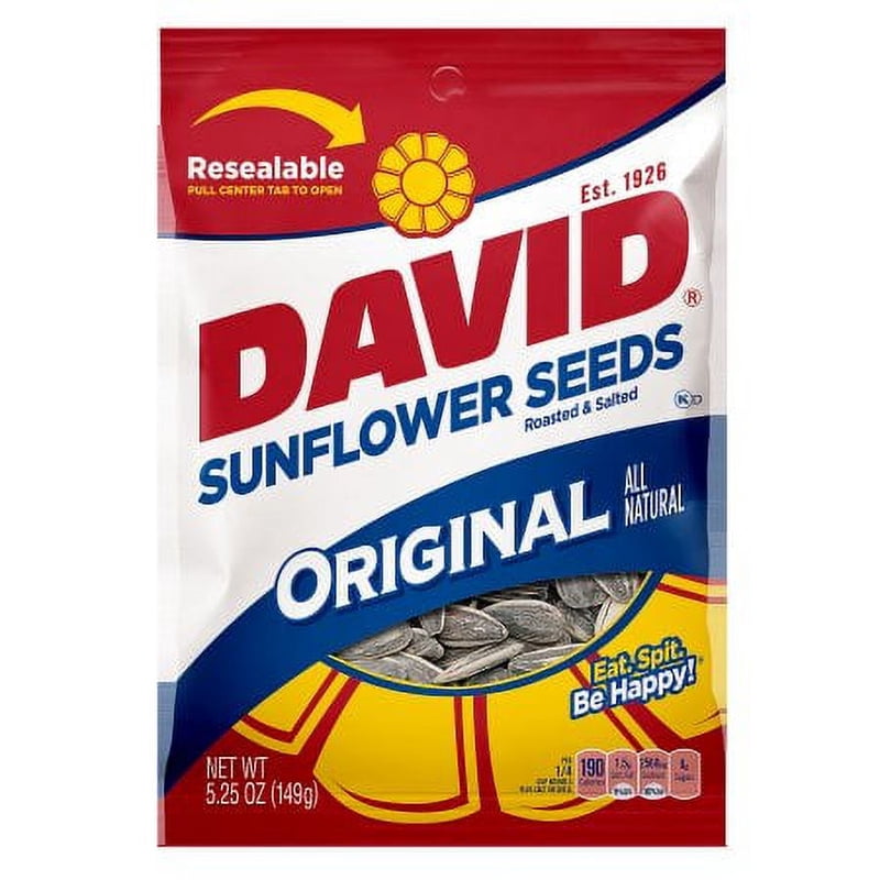 Sunflower Seeds Snack - Crunchy Original Seeds for On-the-Go - 5.25oz Pack