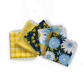 Cotton Fabric Fat Quarter Bundle 18x21 Inches Multi-Color for Quilting & Sewing - 5 Pieces
