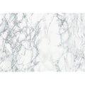 Self Adhesive Decorative Film - Marble Grey, 26 x 78 inches, Removable Wall Covering