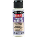 DecoArt SoSoft Fabric Medium 2 oz - Transparent Acrylic Basecoat for Textiles