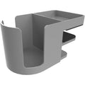 Standing Desk Cup Holder Grey - Clamp-On Office Desk Accessory