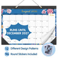 2026-2027 18-Month Desk Calendar - 17x12 inch Monthly Planning Pad with Holidays