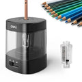 Electric Pencil Sharpener with Adjustable Modes & Safety Design