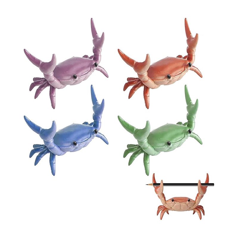 Crab Pen Holder Desk Organizer, Cute Small Item Storage for Office & Home